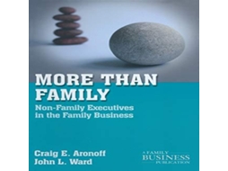Livro More than Family Non-Family Executives in the Family Business de C Aronoff (Inglês)