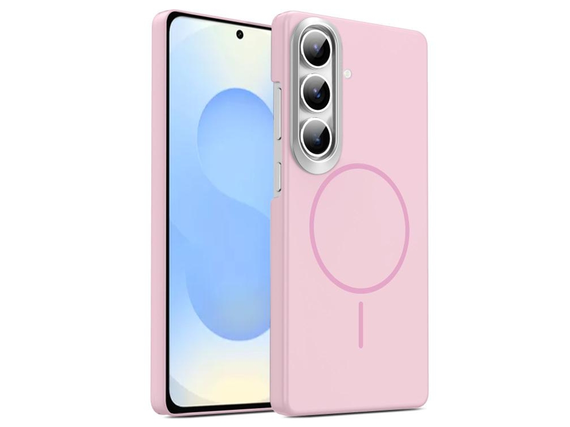 Capa Magsafe Para Samsung Galaxy S26 Plus À Prova De Quedas, Rosa Digitallab
