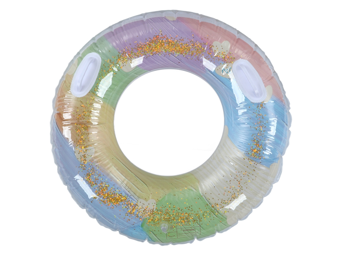 Urbannova-bola De Natacao Infantil Pvc Com Alca Padrao Pintura De Lapis Lazuli