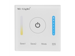 Laxiscreed Controlador De Painel Led Milight Com Ajuste De Cor E Tensão Variável