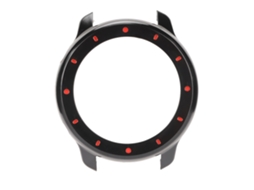 Aetheria capa Protetora Bumper para Relógio Inteligente Amazfit Gtr 47mm Preto Vermelho