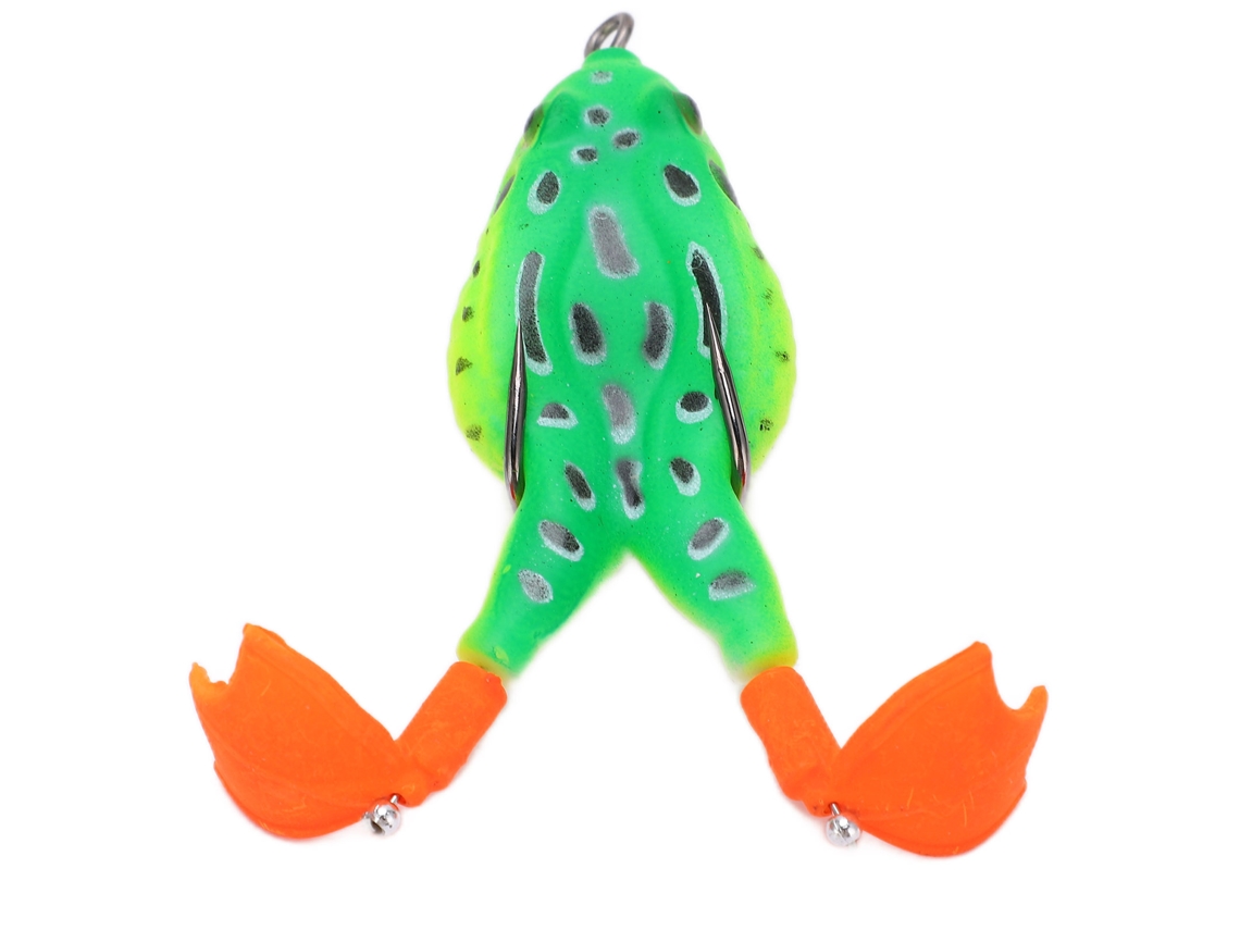 Isca de Pesca Thunder Frog com Hélice para Peixes
