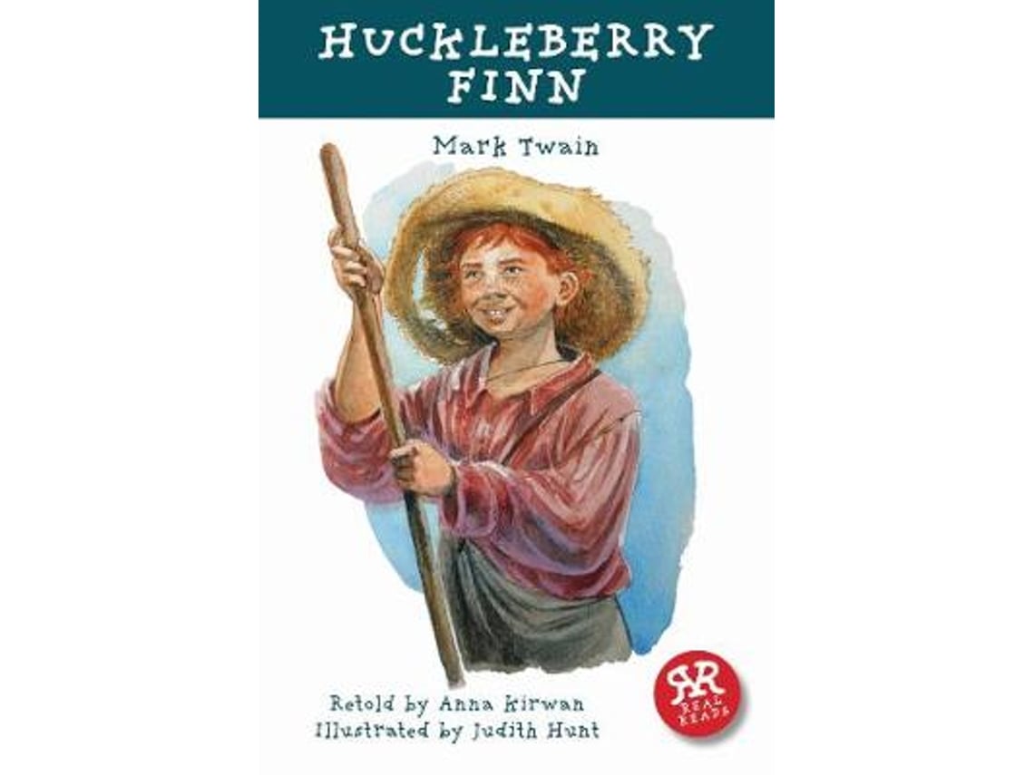 Livro Huckleberry Finn de Mark Twain (Inglês)