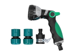 Conjunto de Conector Rápido Pulverizador de Água 8 Modos Jardim Mangueira Antiderrapante G3/4 S/MARCA