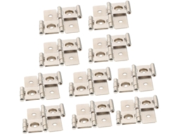 Dobradiças De Ferro Para Armários, Silenciosas, Estilo Retrô, 10