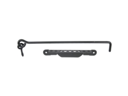 Gancho De Suporte Afbat L300 Mm Aço Preto