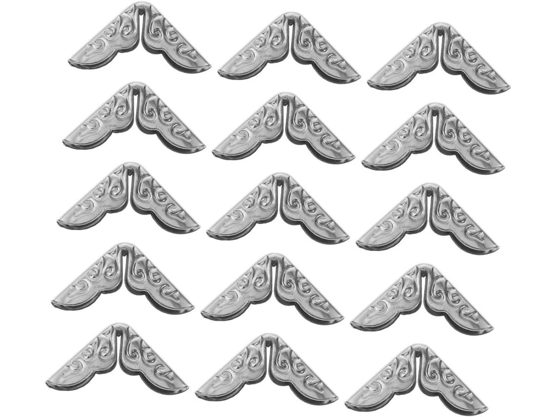 Amosfun 40 Moedas De Livre Em Metal Vintage 14 Mm - Lote De 40 Peças - Moedas De Proteção Para Álbuns