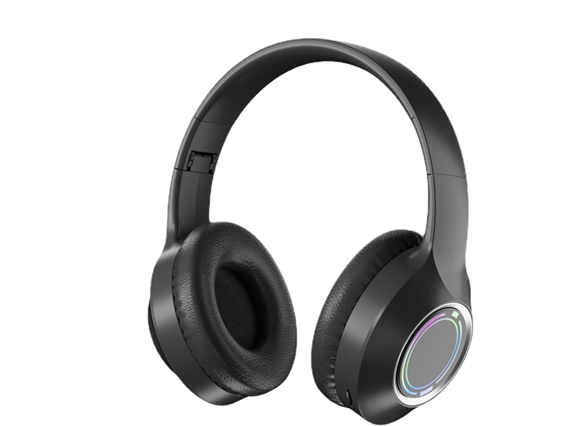 Fones De Ouvido Sem Fio Leves E Dobráveis Com Cancelamento Ruído Protetores Auriculares Macios Interface Áudio 3, 5mm