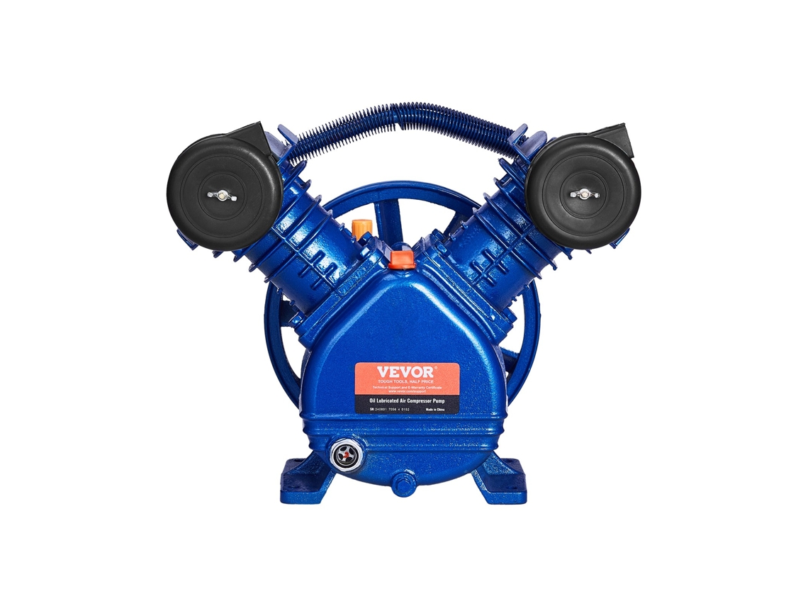 Cabeça Da Bomba Do Compressor de Ar VEVOR 3 Hp 177 L/Min 350 X 235 X 312 Mm