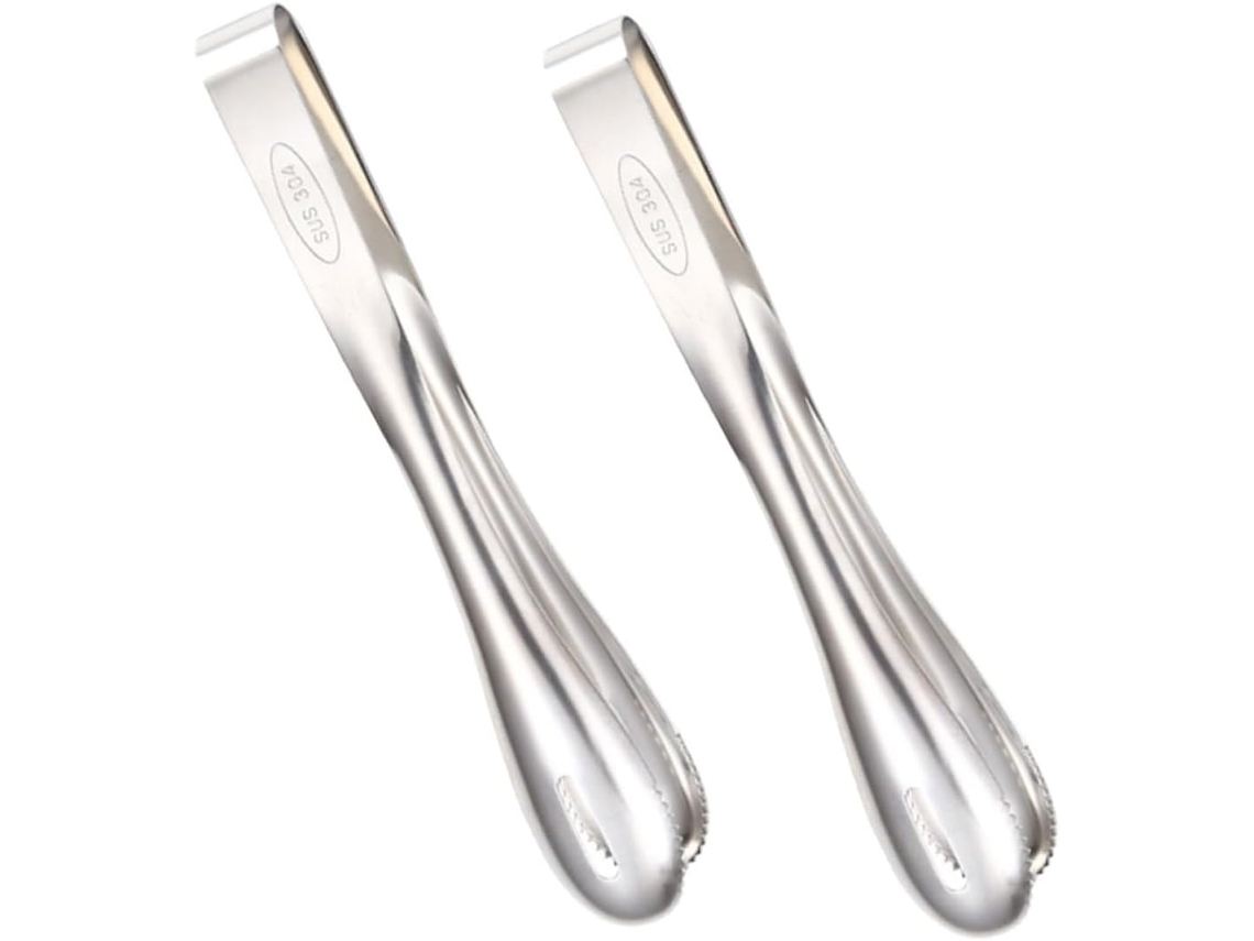 Conjunto De 2 Pinças Servir Cabilock Em Aço Inoxidável, Pinças Para Churrasco E Bife Buffets Festas
