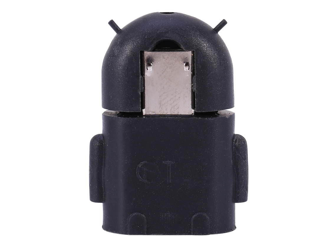 Adaptador de cabo host OTG Micro USB Robot Shape (compatível com celulares e tablets)
