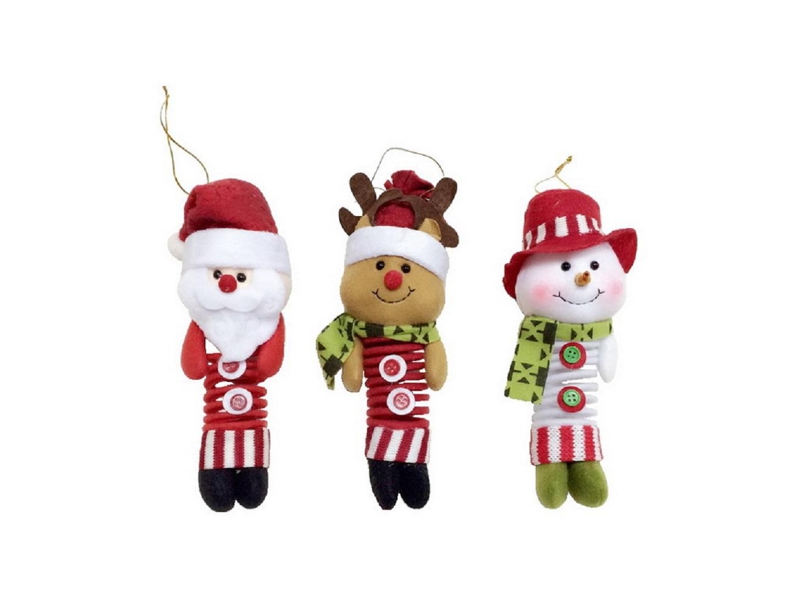 Enfeite De Boneca De Natal (pernas De Mola Que Balançam, Presente De Natal) Eoocoo