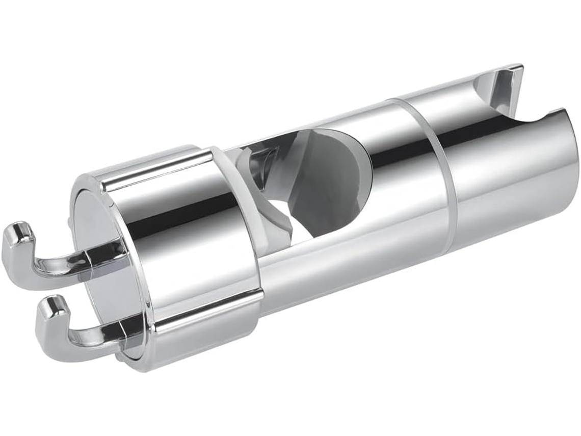 Suporte Para Chuveiro De Mão Ajustável Com Rotação 360° E 2-ganchos, Ideal Para Banheiro