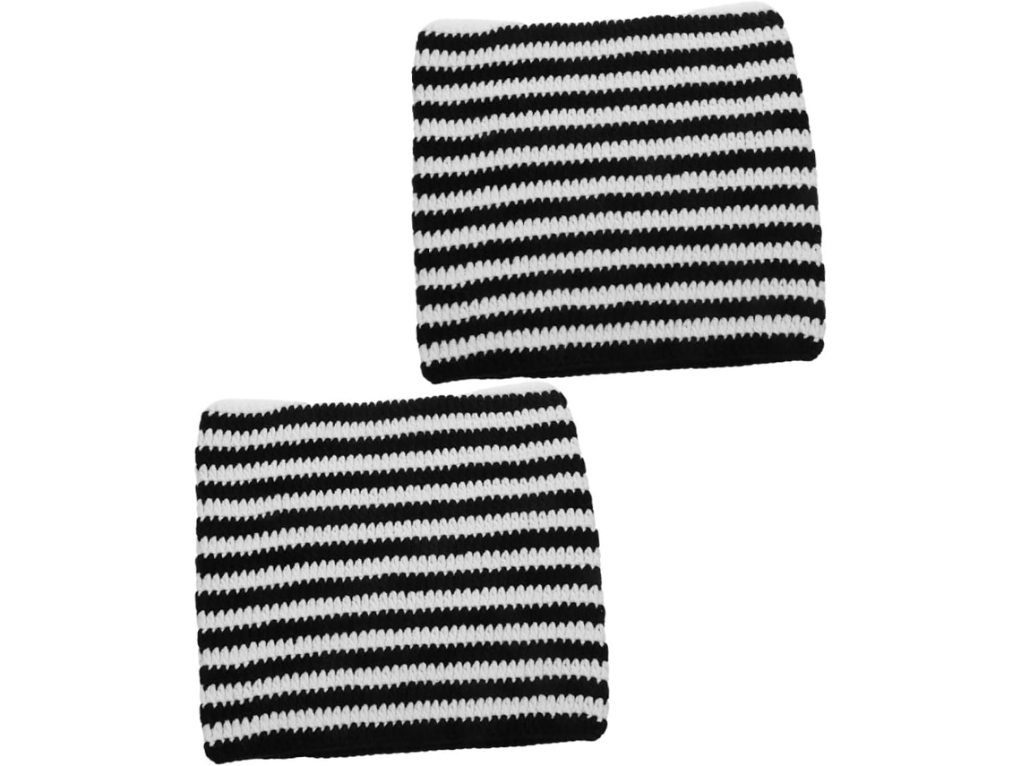 De 2 Gorros Fofos Com Estampa De Gatinho Para Mulheres E Meninas, Em Tricô Listrado E Crochê, Com Design Quentinho E Sem Cadarço.