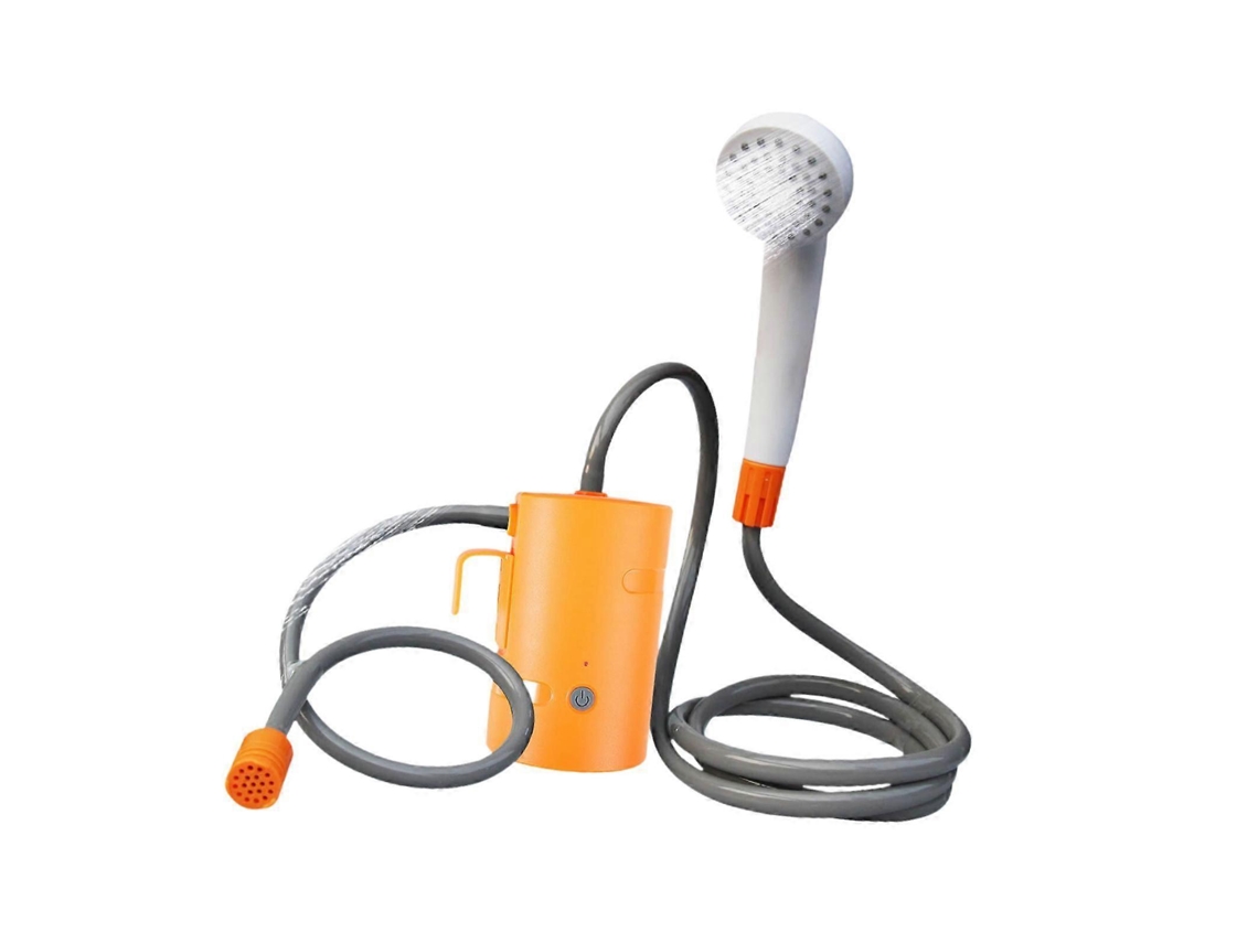 Chuveiro Externo Portátil Para Camping, Viagens, Mochilão, Acampamento, Preto, Sem Controle Remoto. PENGDSJE