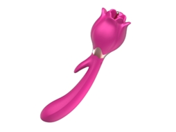 Vibrador Oscilante De Multifrequncia 3 Em 1 Para Mulheres (rosa Vermelha) Yizhood