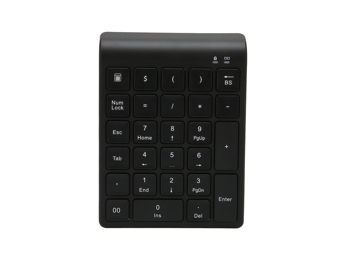 Teclado Numérico Sem Fio Bluetooth Com 27 Teclas