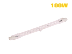 Lurelia Lâmpada Halógena Linear R7s 100/200/300w 230v 2800k 118mm, Branco Quente, Regulável, Uso Interior