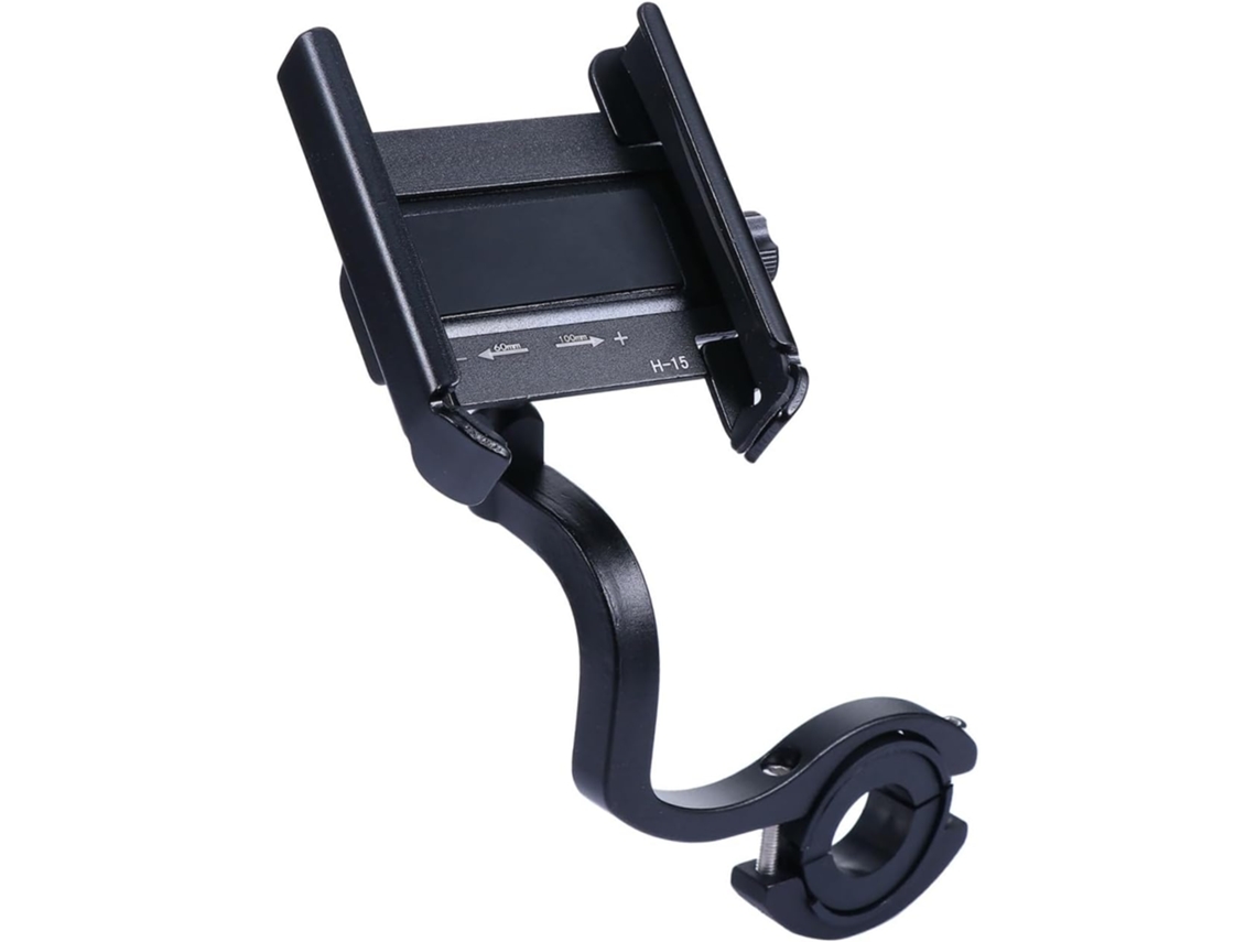 Suporte Resistente Para Celular De Bicicleta Com Montagem Alta Para Espelho Giratório