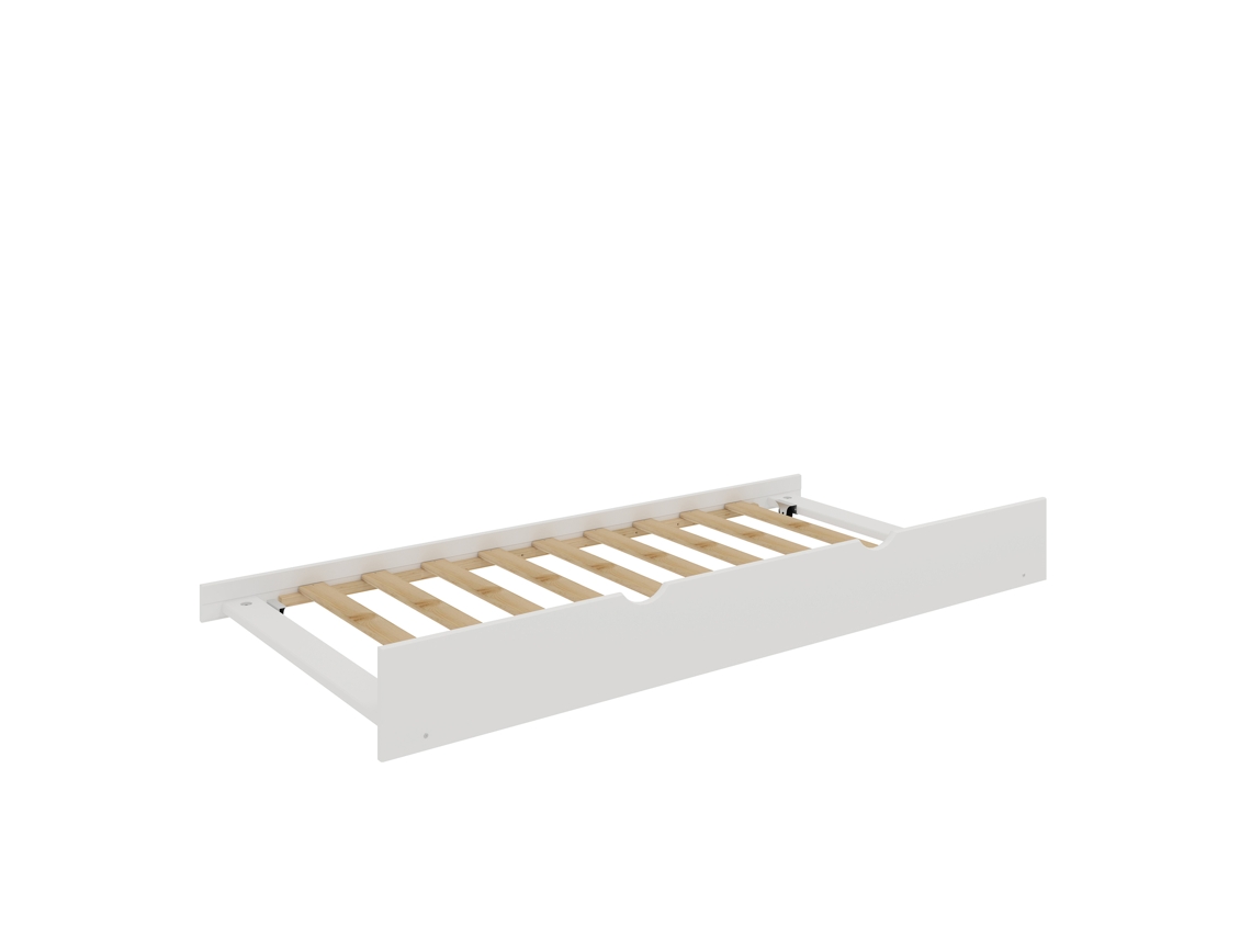 Cama Auxiliar Logan Muito Prática 24X189X94 Branca VENPRODIN