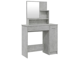 Dressing Table, Dressing Tables Vidaxl Cinzeto Madeira Processada (n/a)