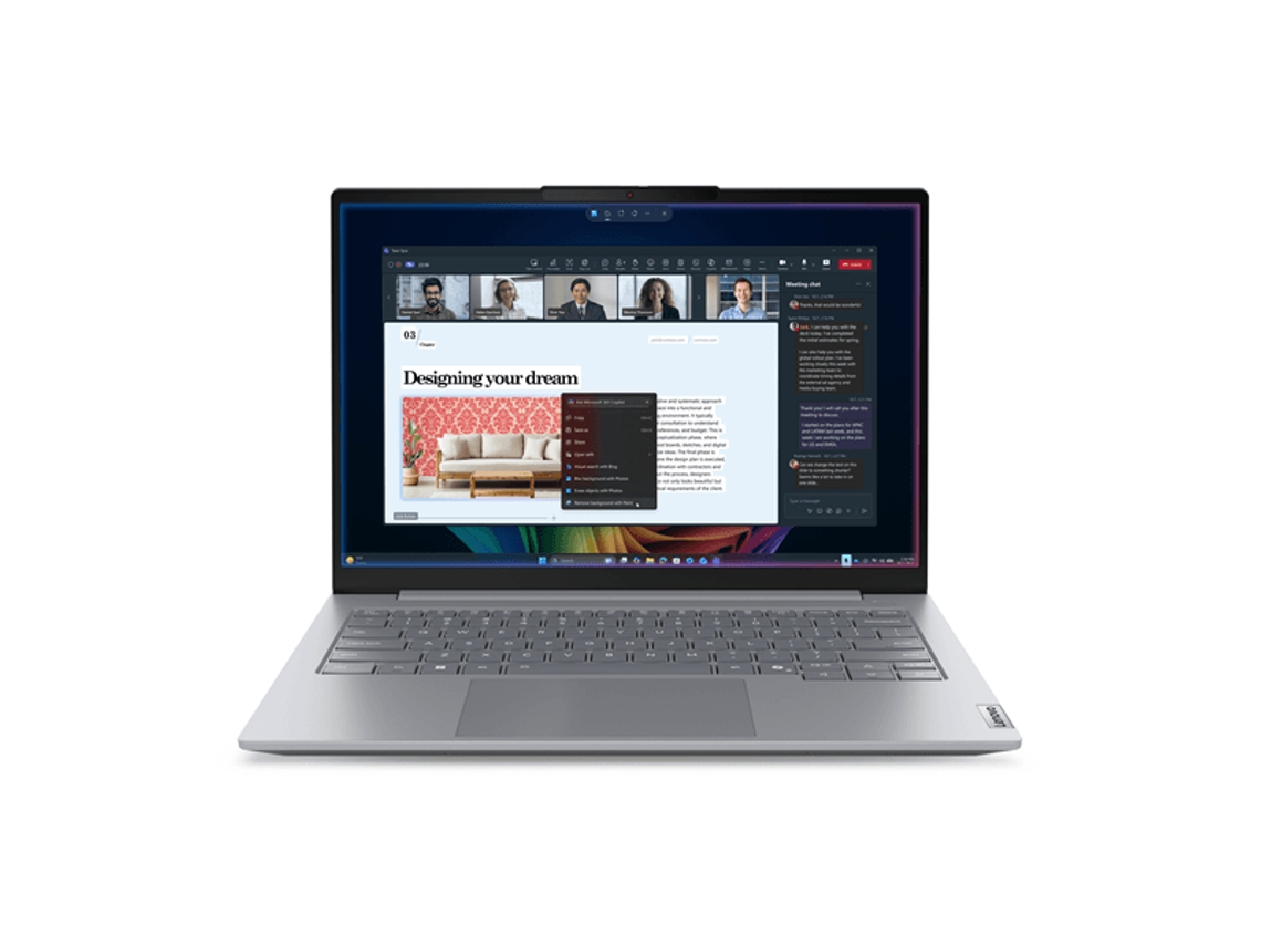 Portátil LENOVO Thinkbook 14 G9 com Intel Core Ultra 5 325u, 14" 16GB 512GB W11pro