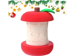 Calendário De Mesa Em Formato Avelã.