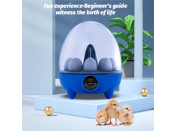 Incubadora De Ovos Com Controle De Temperatura E Luz Led