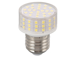 Lâmpada LED E27/E26 10W, 1000lm, sem piscamento, branca, para interiores | S/MARCA