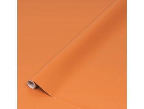 Película Adesiva D-C-FIX Liso Brilhante 45Cmx2M Terracota Ral 8023 346-0697