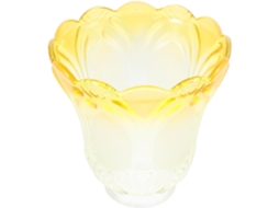 Luminária Pendente de Vidro com Design Moderno, Compatível com Lâmpadas, Iluminação Suave para Sala de Estar e Teto. SFUSHOS