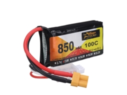 Bateria Zop Power 7,4 V 850 Mah 100c 2s Lipo Xt30 Plug Para Drone Rc