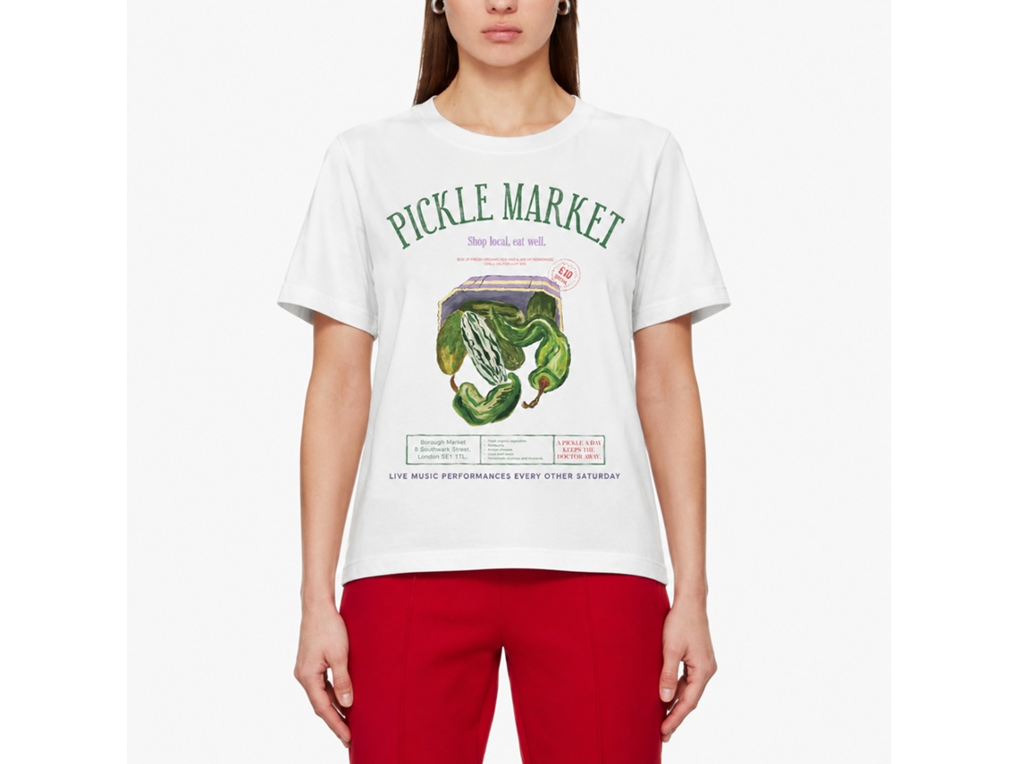 Rockinstone Pickle Market Poster Graphic Sophie Emma James T-shirt Unique Designer Style
