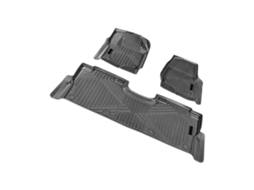 Tapetes para Automóvel, Compatíveis com Ford F 250/f 350/f 450 2017 2022, Conjunto de 3 Peças Primeira e Segunda Fileira, Material Tpe, Resistente a