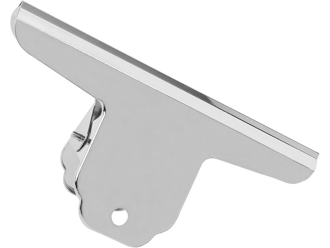 Clipe para Arquivo Jiawu Grande em Formato de Touro, Resistente, 16cm de Comprimento, em Aço Inoxidável, Ideal para Uso em Mesas e