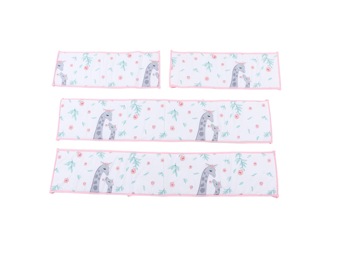 4 Peças Para Baranda De Cama De Bebê Com Altura Aumentada, Protetora Anti-choque, Rail Suave, Para Crianças, Estilo 1