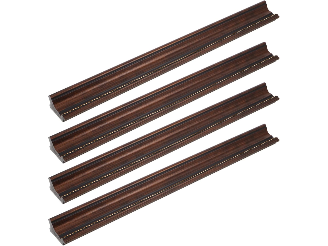 Conjunto De 4 Tiras Moldura Vintage Clássicas Europeias Para Pintura A Óleo Com Material Espumado, 19, 7 Polegadas 50cm