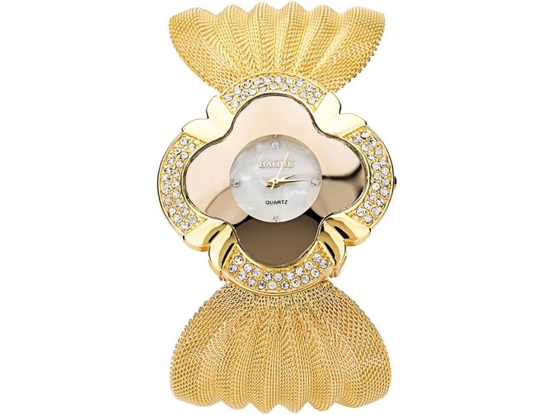 Relógio Digital Masculino com Luz Led 50M Relógios de Pulso À Prova DÁgua-Ouro