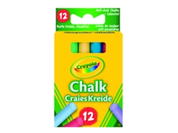 Giz CRAYOLA 12 coloured chalk (Multicor - 12 un)