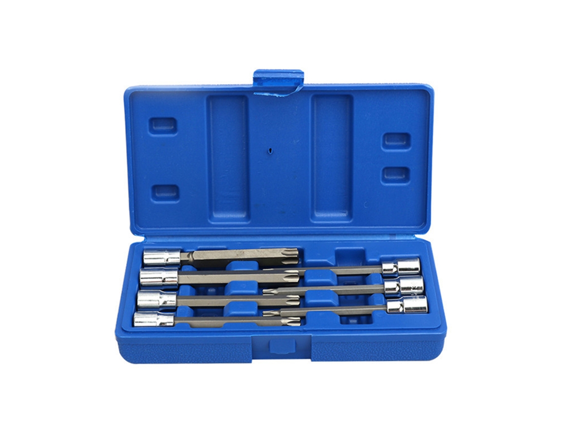Conjunto de Chaves Estrela Torx Cr v (7 Peças)