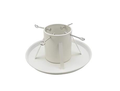 Pé de Árvore de Natal Stand Deluxe Branco