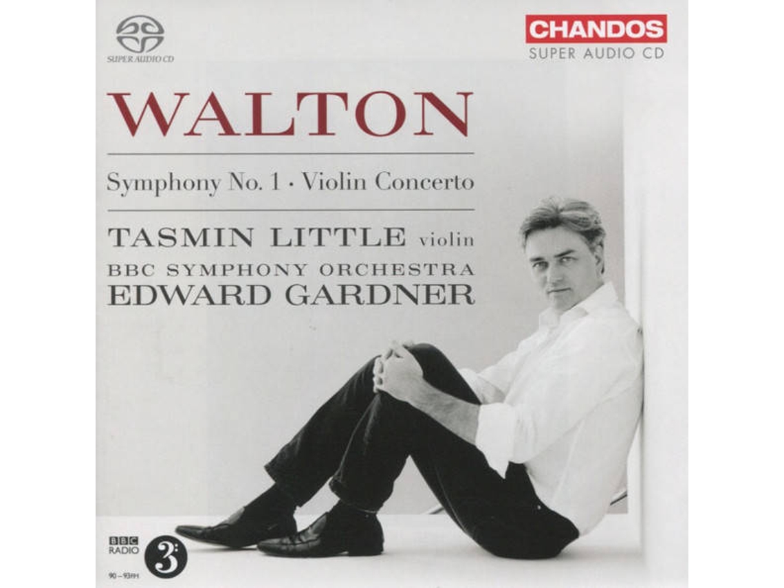 CD Walton, Tasmin Little, BBC Symphony Orchestra, Edward Gardner - Symphony No.1 " Symphony No.2 (1CDs)