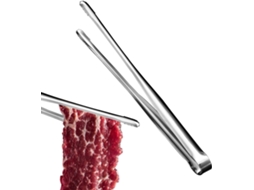 Pinça Para Churrasco, Ideal Para Segurar Alimentos, Pinça De Cozinha Em Aço Inoxidável