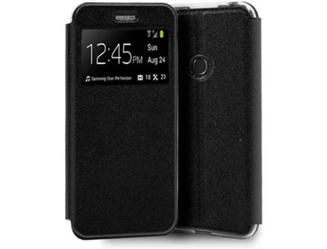 Funda  Flip Cover para ZTE Blade V10 Vita Liso Negro