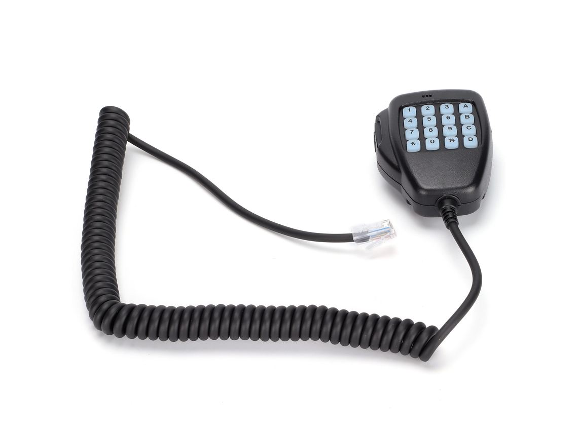 Microfone com Botões Digitais, Resistente, para Rádio Móvel Icom Ic 706 CHABERLU
