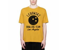 Rockinstone The Big Lebowski Bowling Team Solid Ginger Adult T-shirt Size:m
