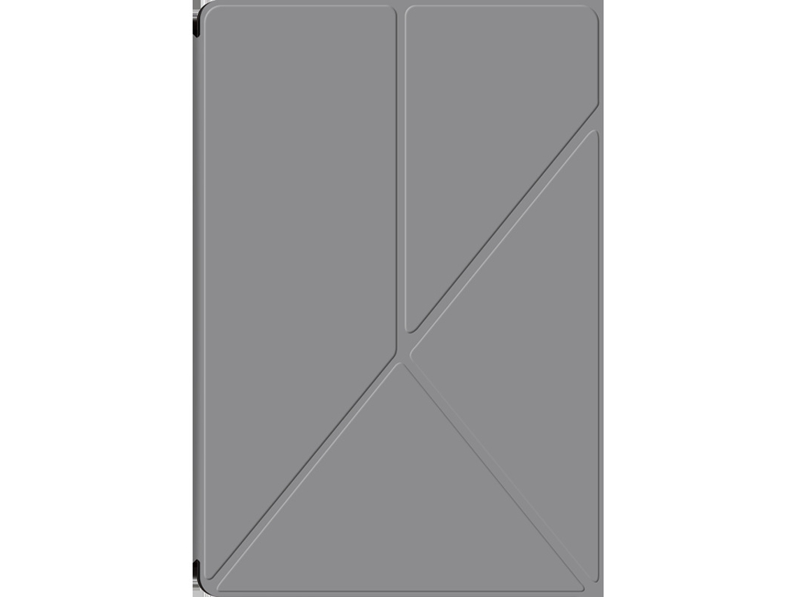 Capa Protetora De Couro Deformável Para Tablet Com Compartimento Magnético Para Caneta. Cinza Samsung Tab S7 S8 De 11 Polegadas. Yunzii