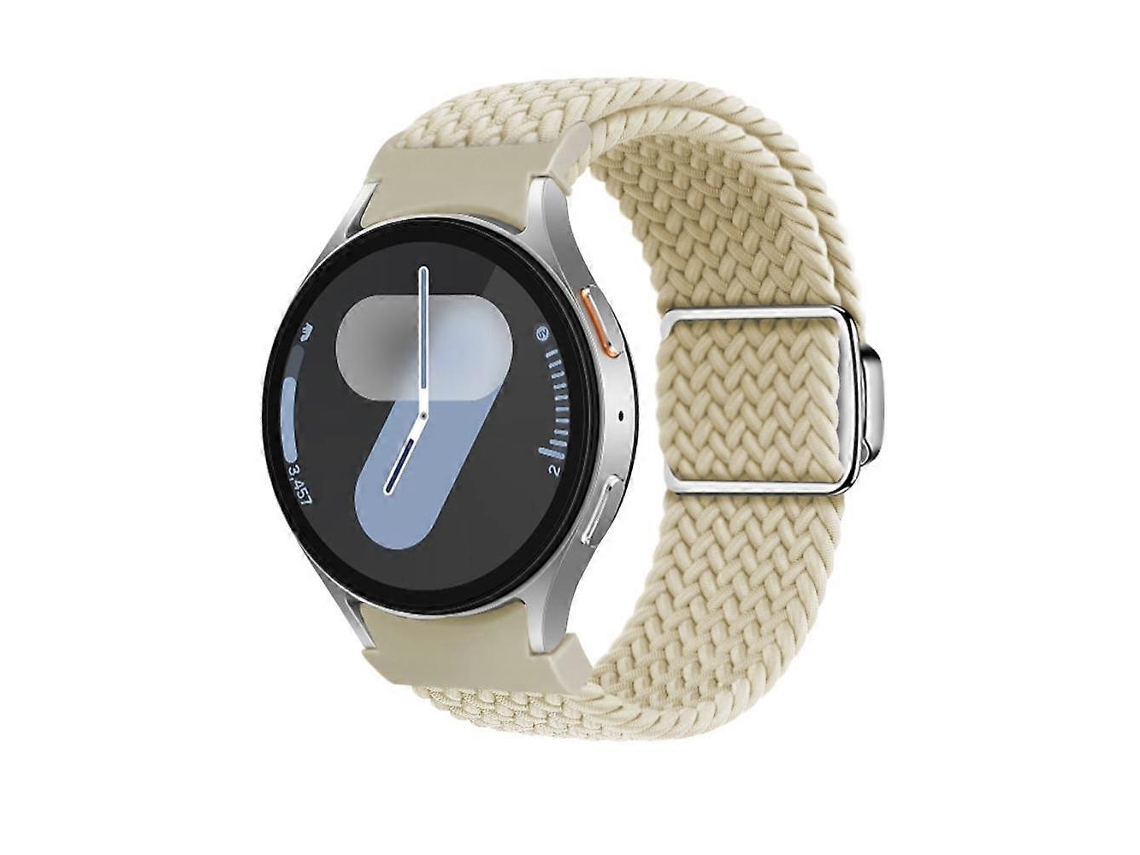 Pulseira Kalebol Com Fecho Magnético E Trançado Em Formato De Laço Para Samsung Galaxy Watch 5 Pro / 6 / 7