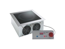 Fogões De Indução Drop In 1 Zona Quente 385x385x180 Mm 3500 W 230/1v 12265100 Eurast