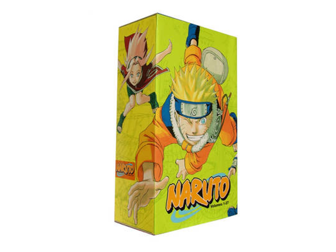 Livro Naruto Box Set 1 de Masashi Kishimoto (Inglês)